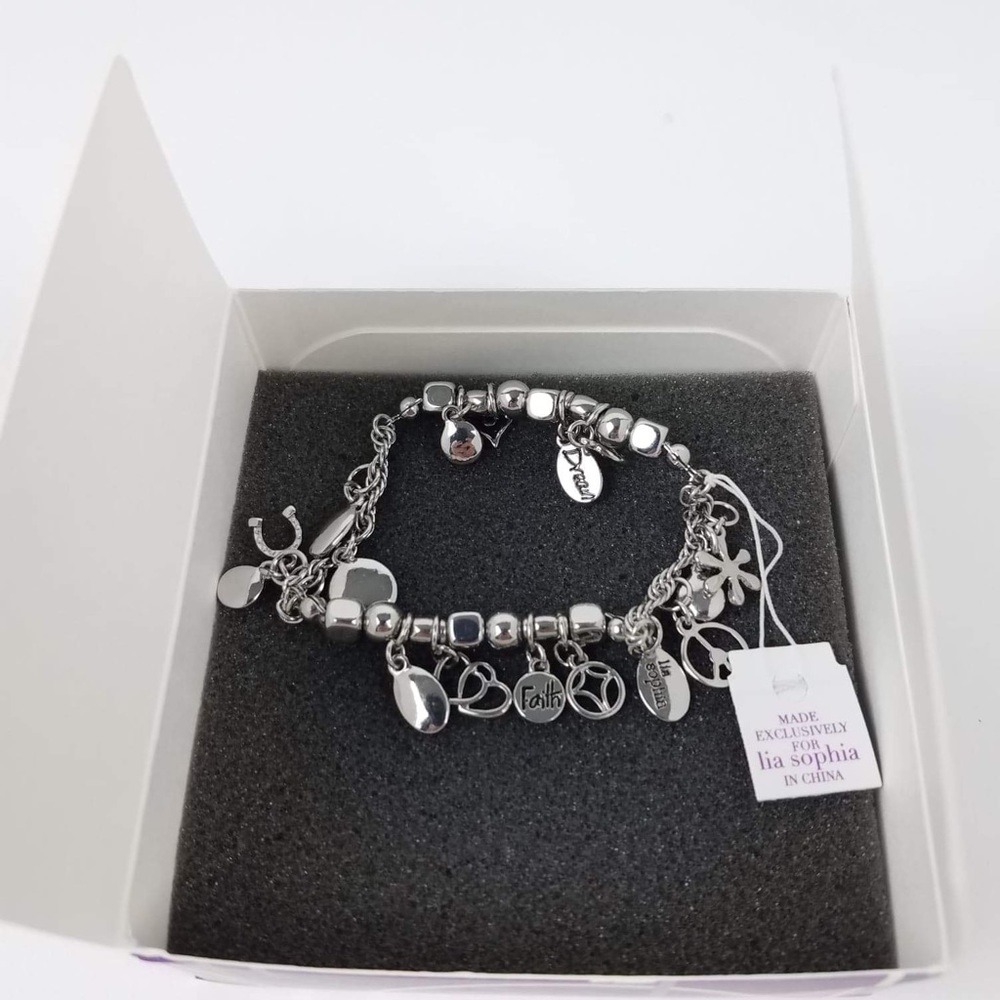 Lia Sophia “Lovely Day” Sketch Bracelet